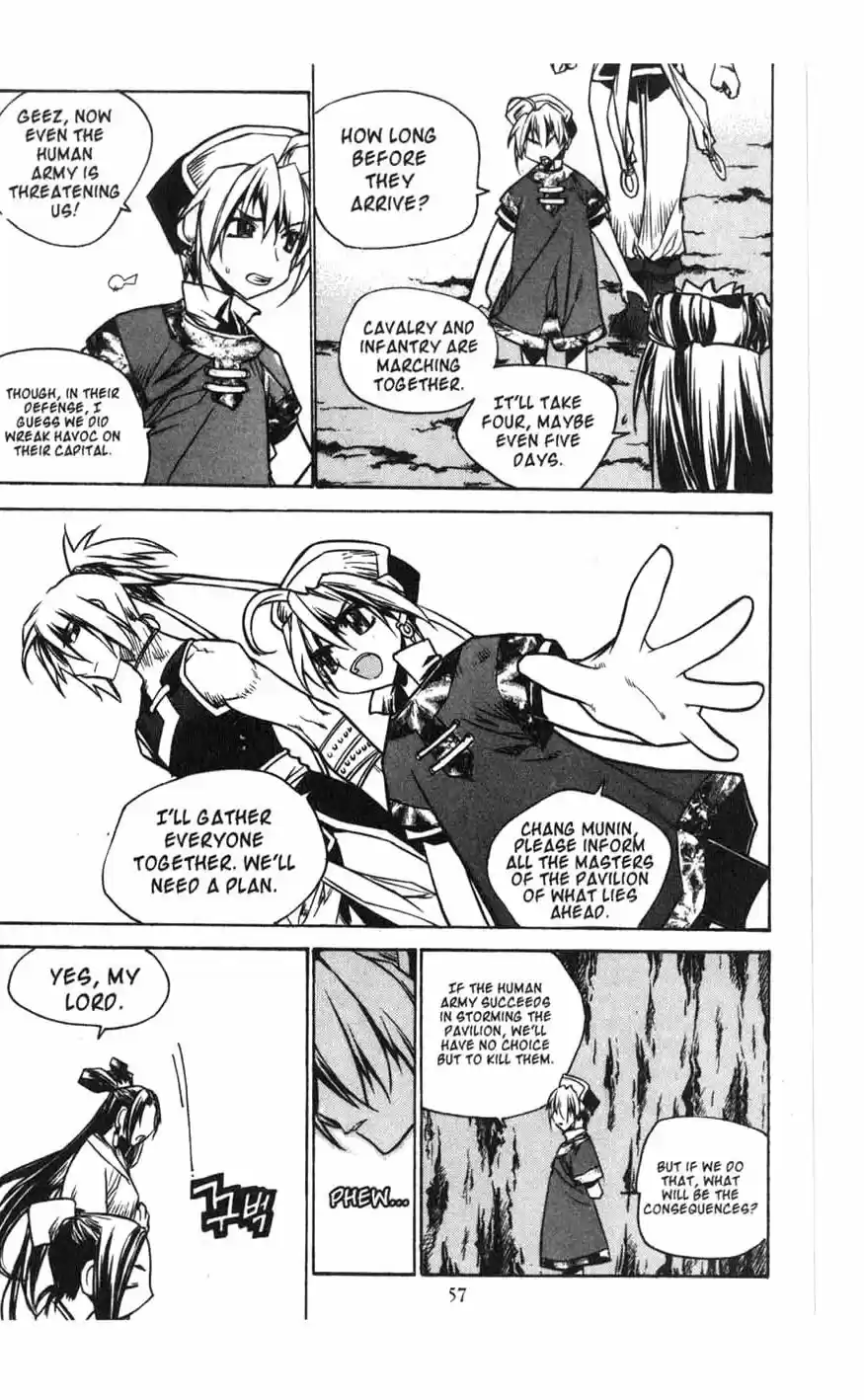 Chronicles of the Cursed Sword Vol. 16 Ch. 64 The Battle for the Great Azure Pavilion