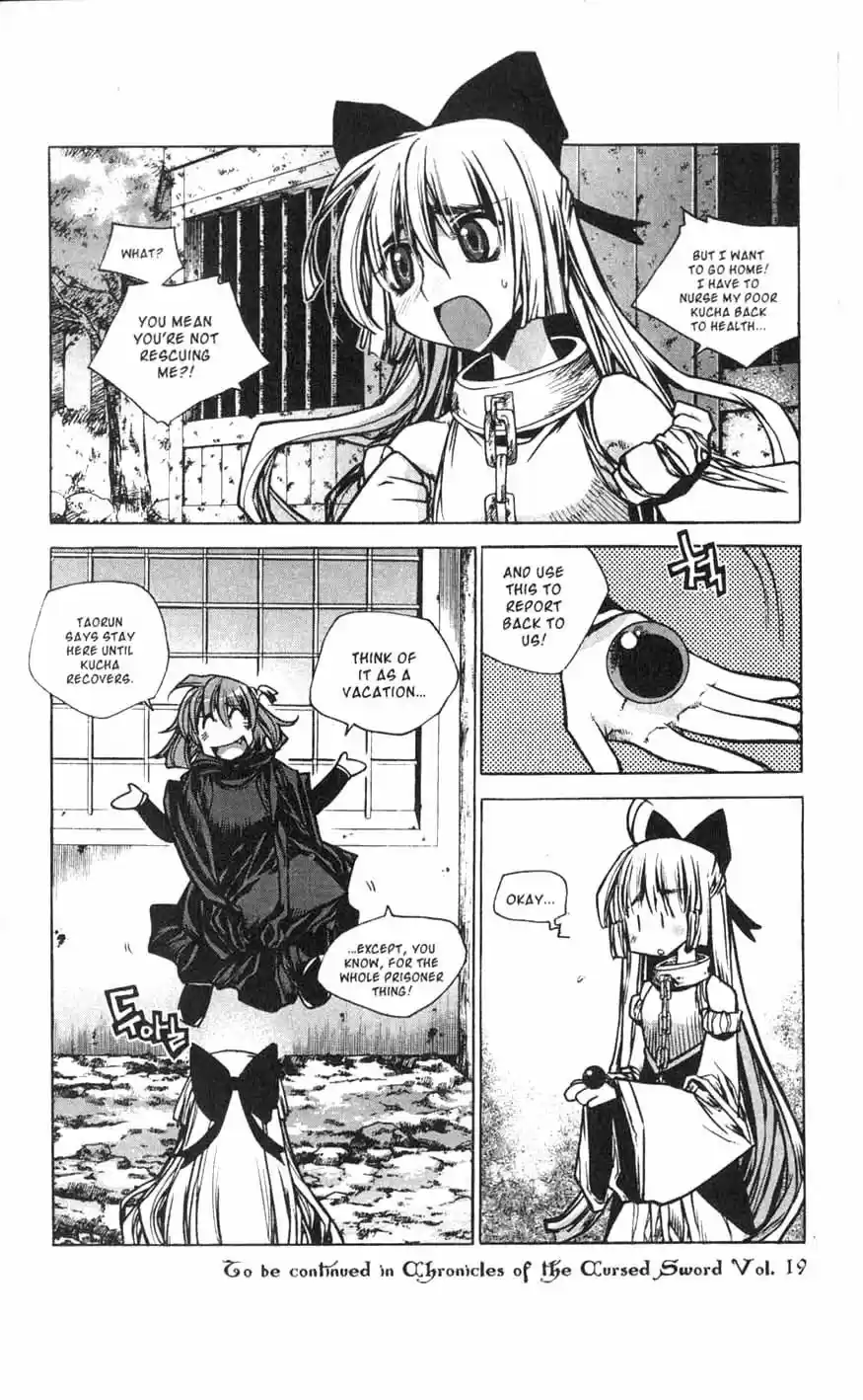 Chronicles of the Cursed Sword Vol. 18 Ch. 74 Off to Mujin Fortress