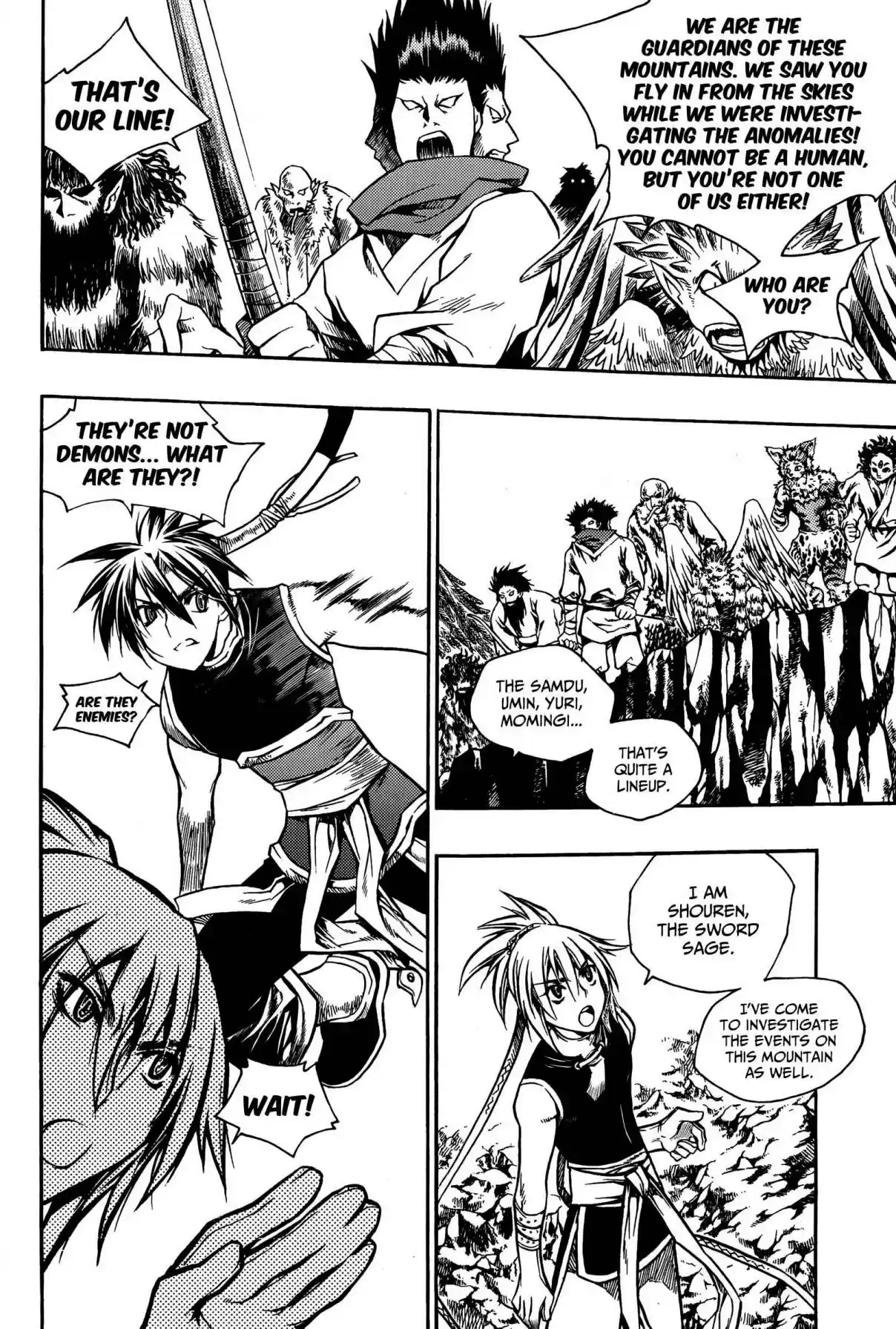 Chronicles of the Cursed Sword Vol. 25 Ch. 96 Heavenly Descent