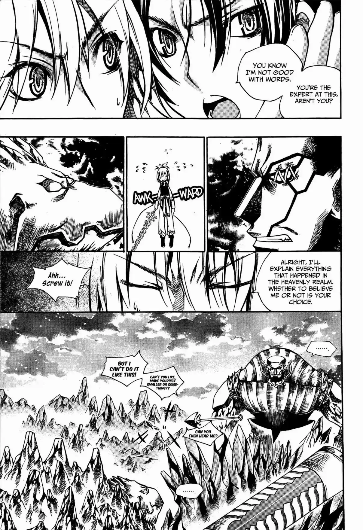 Chronicles of the Cursed Sword Vol. 25 Ch. 96 Heavenly Descent