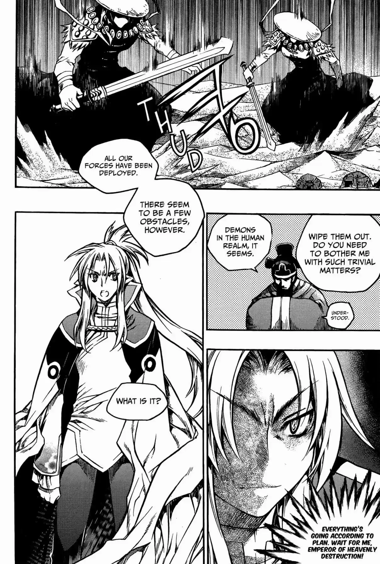 Chronicles of the Cursed Sword Vol. 25 Ch. 96 Heavenly Descent