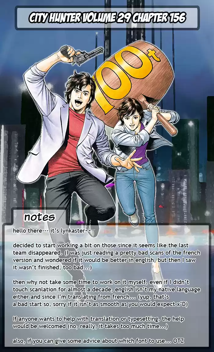 City Hunter Vol. 29 Ch. 156 A leisurely day in Mr. Hayato Ijuin's life