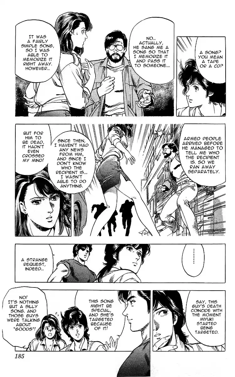 City Hunter Vol. 30 Ch. 166 The Woman Who Sings a Code