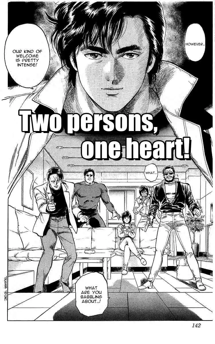 City Hunter Vol. 31 Ch. 172 Two persons, one heart!