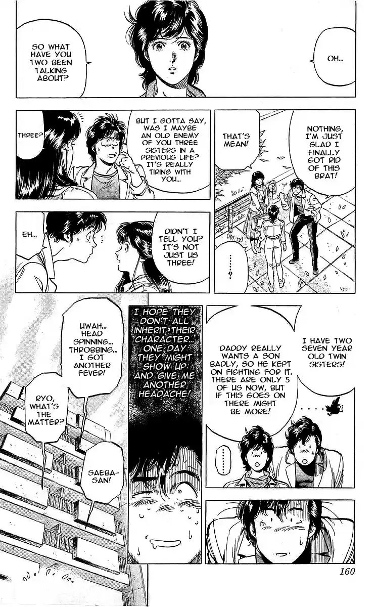 City Hunter Vol. 31 Ch. 172 Two persons, one heart!