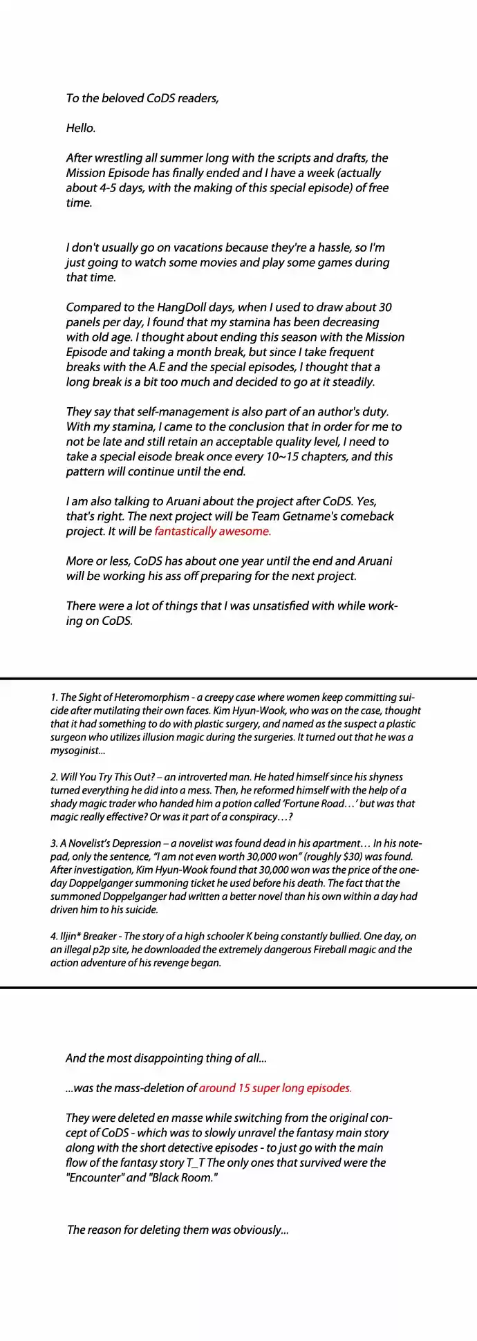 City of the Dead Sorcerer Ch. 89 A Sad Story