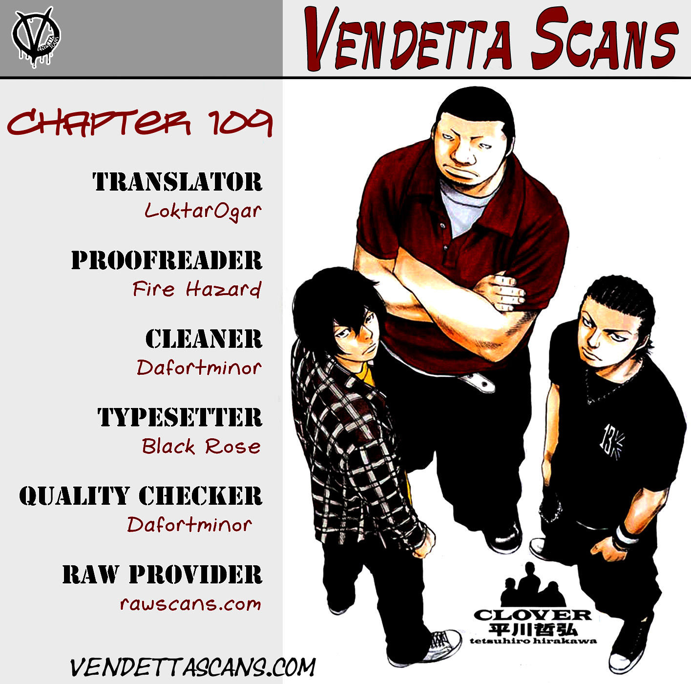 Clover (TETSUHIRO Hirakawa) 109