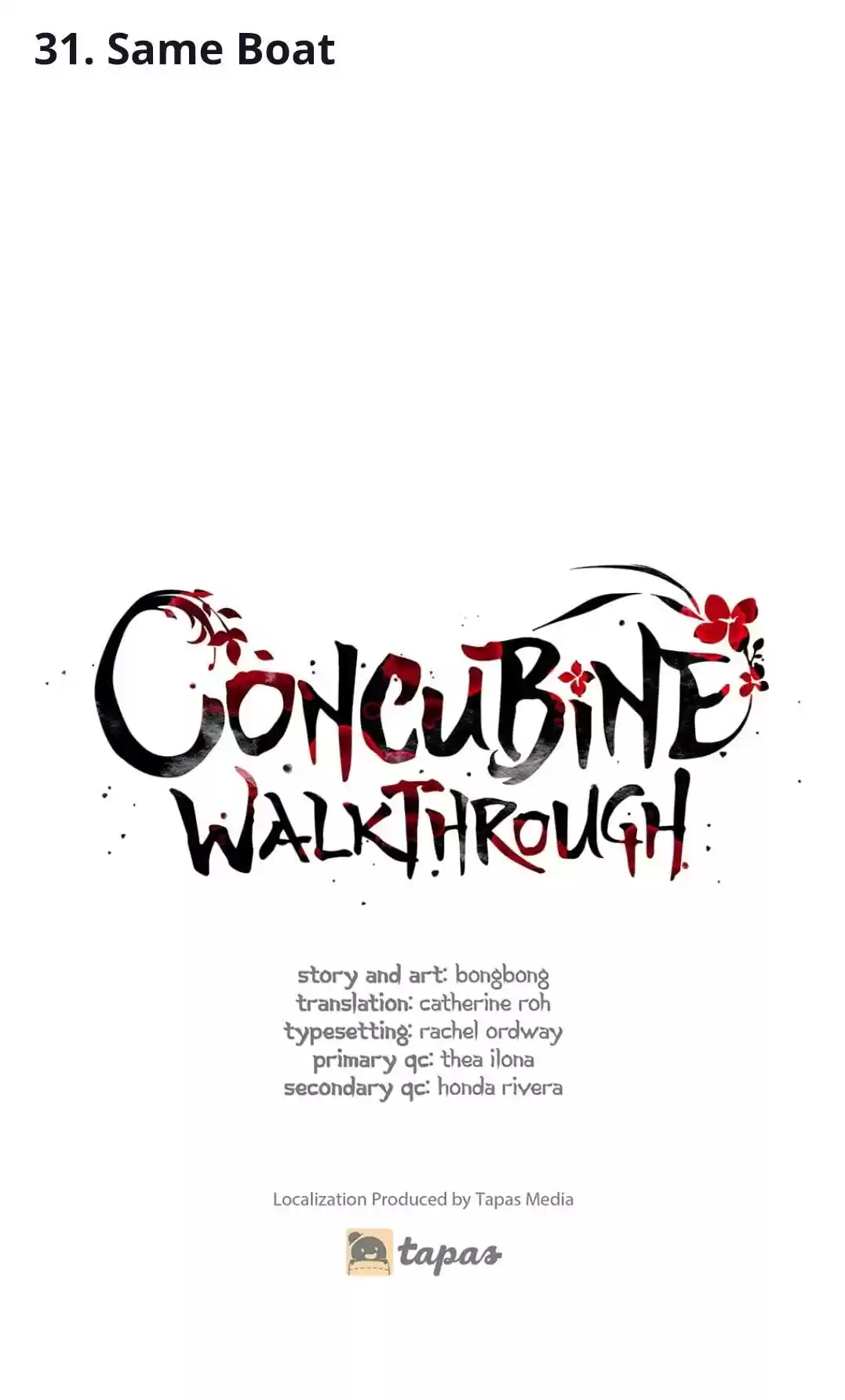 Concubine Walkthrough Chapter 31