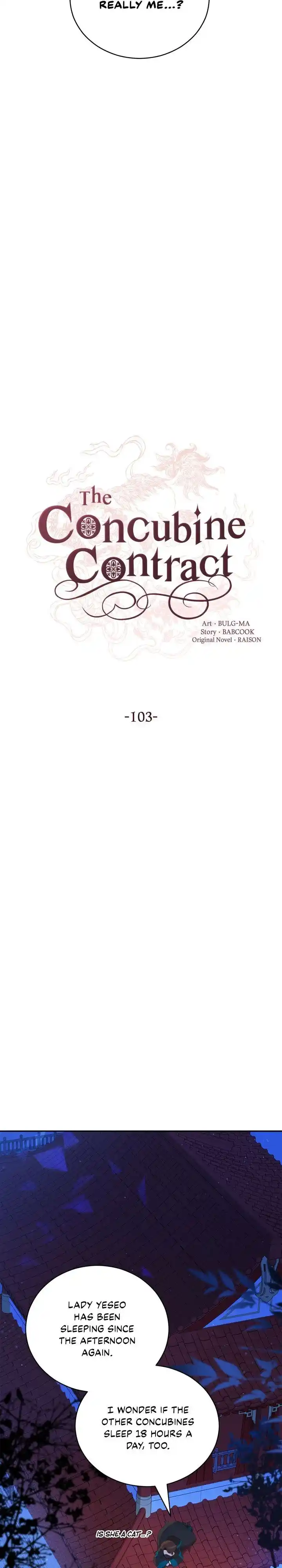 Contract Concubine Chapter 103