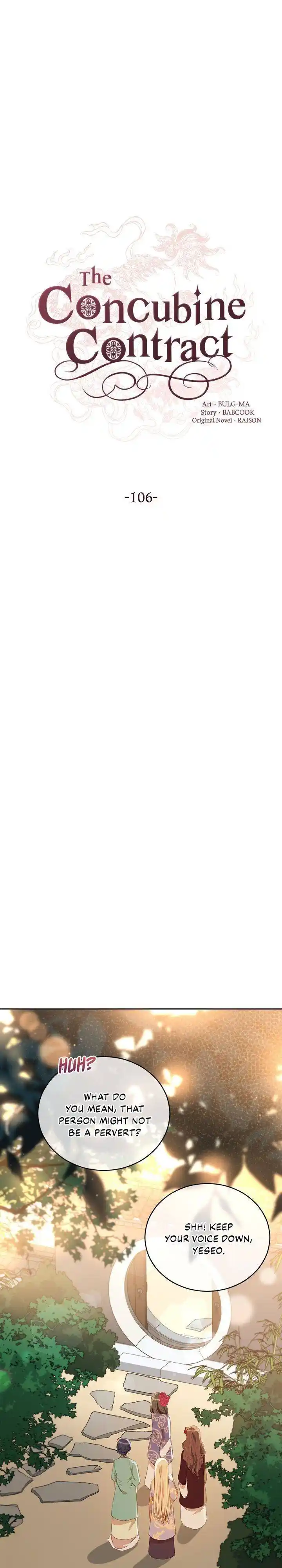 Contract Concubine Chapter 106