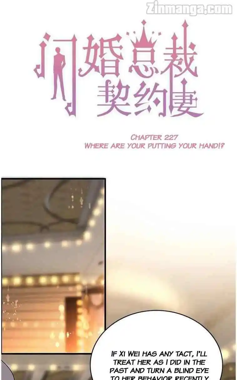 Contract Wife Runs Away From The Ceo Chapter 227