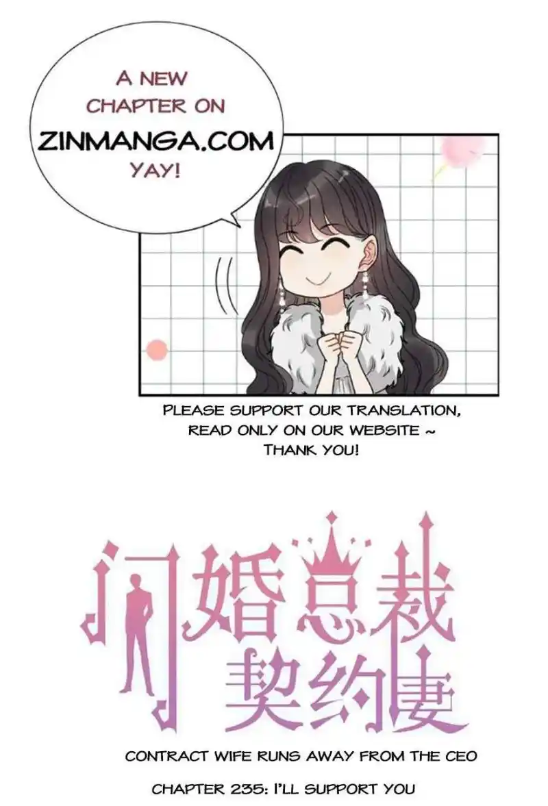 Contract Wife Runs Away From The Ceo Chapter 235