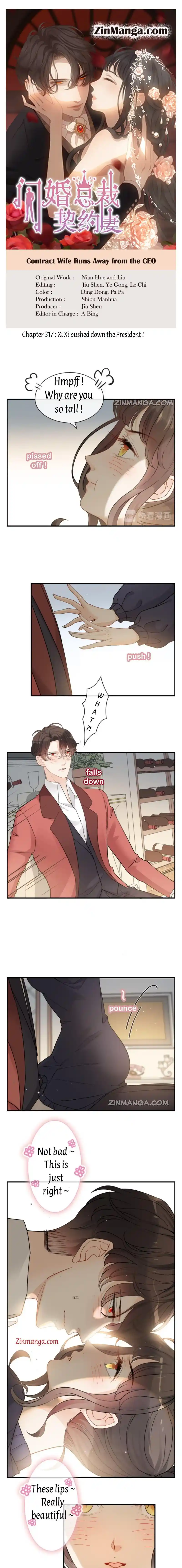 Contract Wife Runs Away From The Ceo Chapter 317