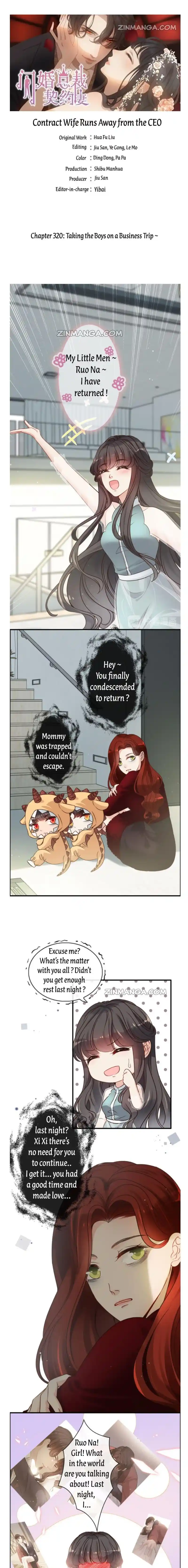 Contract Wife Runs Away From The Ceo Chapter 319