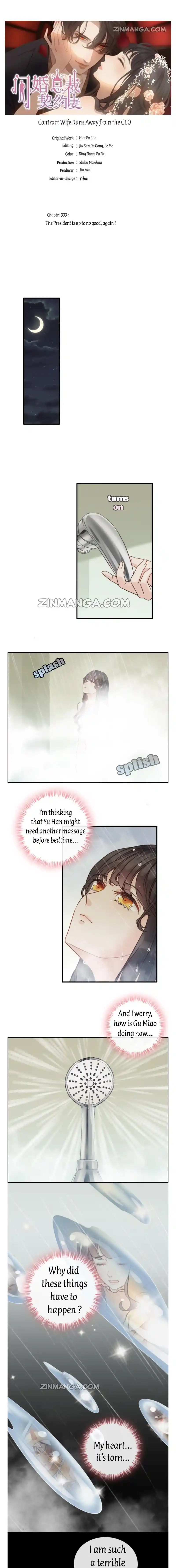 Contract Wife Runs Away From The Ceo Chapter 333