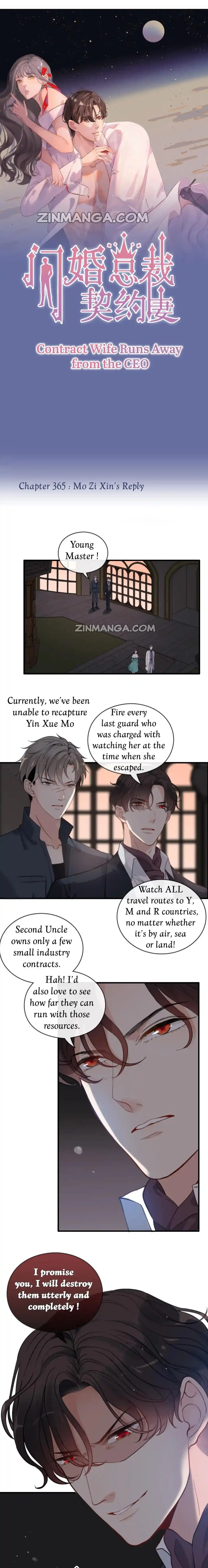 Contract Wife Runs Away From The Ceo Chapter 365