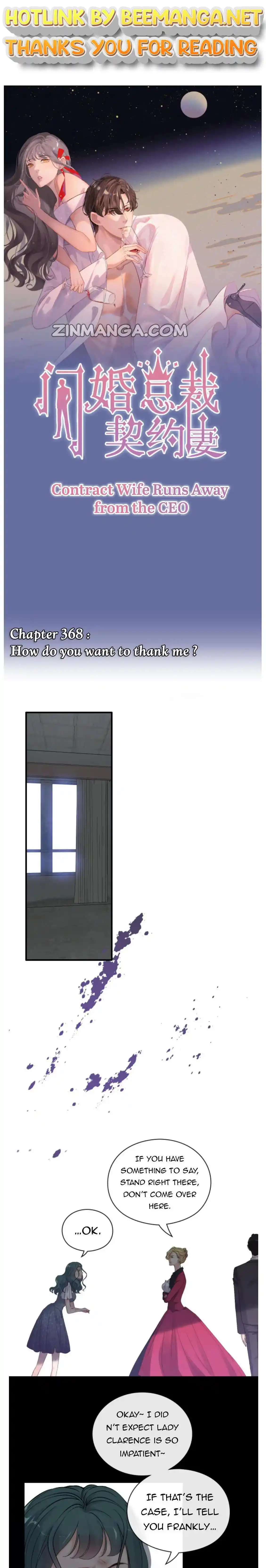 Contract Wife Runs Away From The CEO Chapter 368