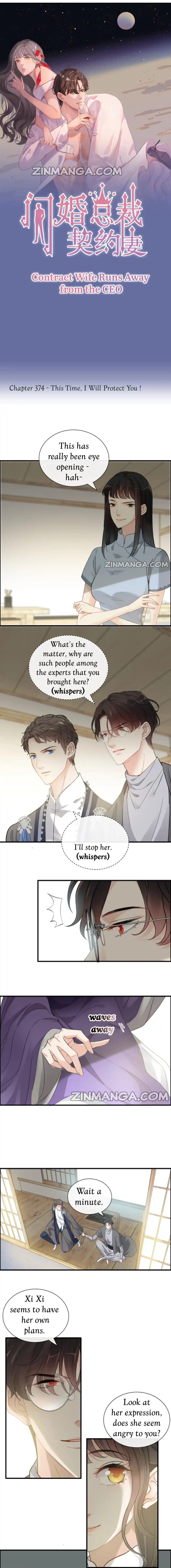 Contract Wife Runs Away From The CEO Chapter 374