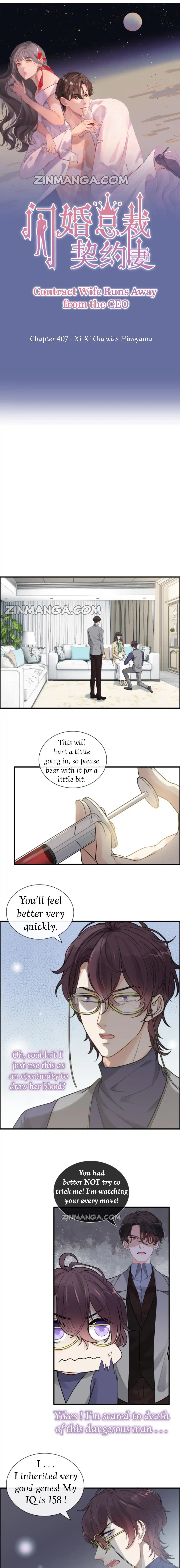 Contract Wife Runs Away From The Ceo Chapter 407