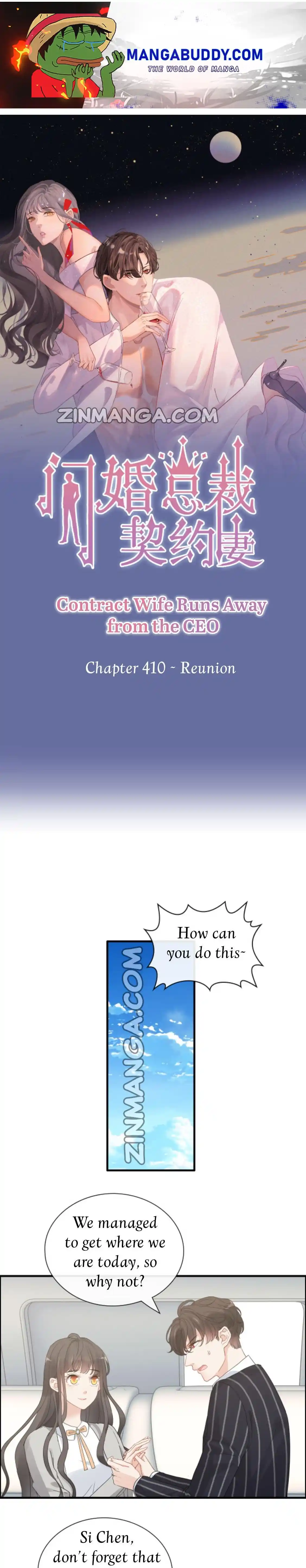 Contract Wife Runs Away From The Ceo Chapter 410