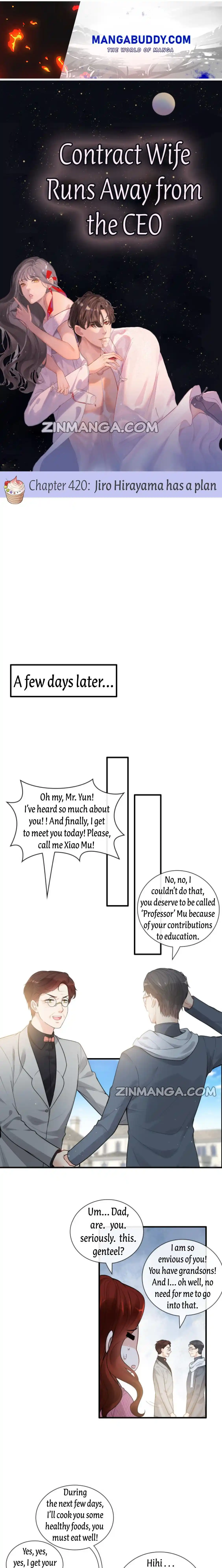 Contract Wife Runs Away From The Ceo Chapter 420