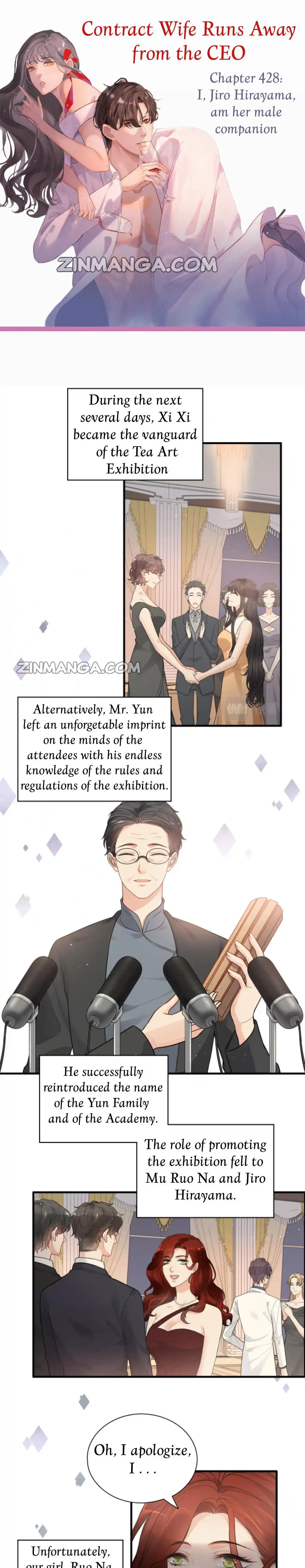 Contract Wife Runs Away From The Ceo Chapter 428