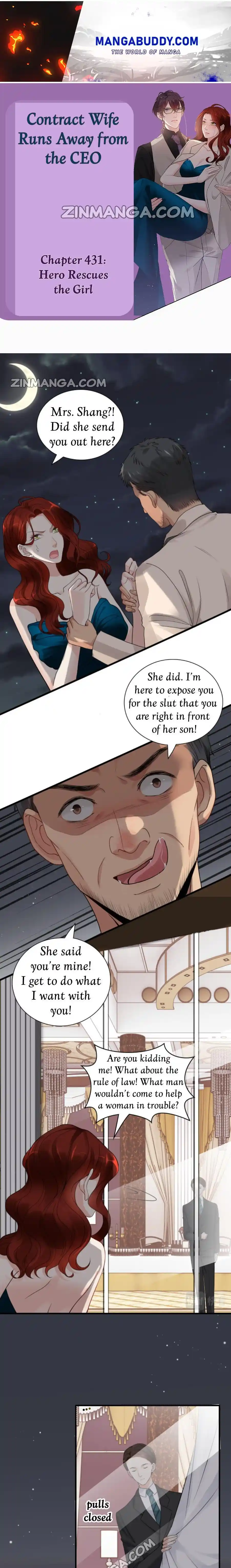 Contract Wife Runs Away From The Ceo Chapter 431