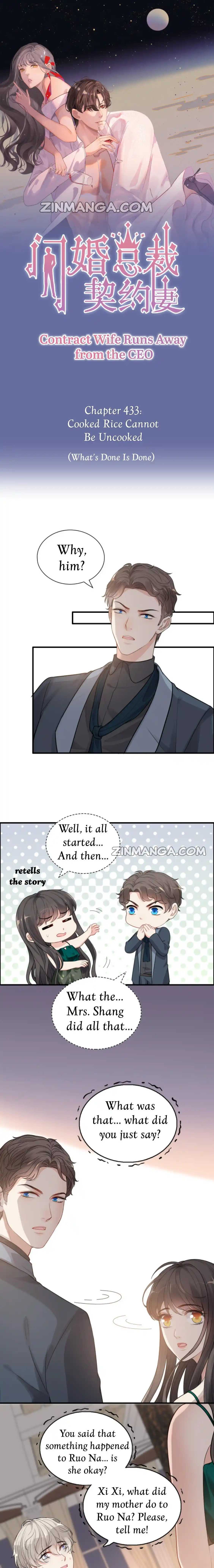 Contract Wife Runs Away From The Ceo Chapter 433