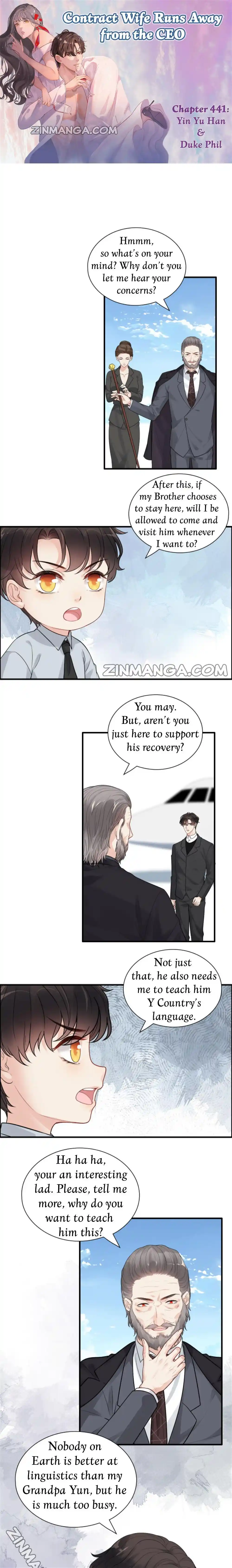 Contract Wife Runs Away From The Ceo Chapter 441