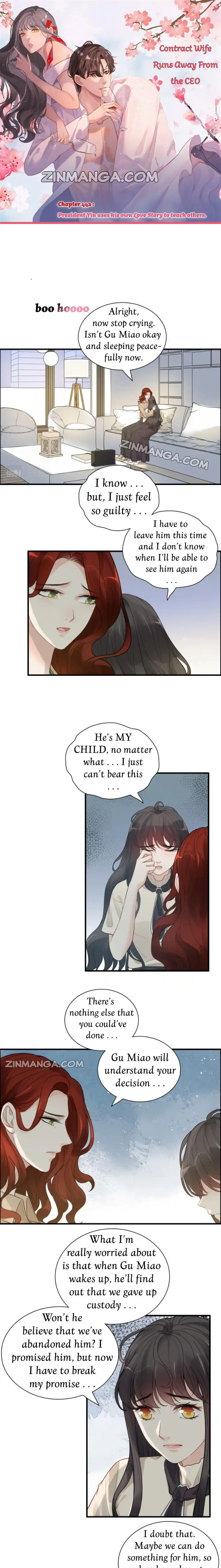 Contract Wife Runs Away From The Ceo Chapter 442