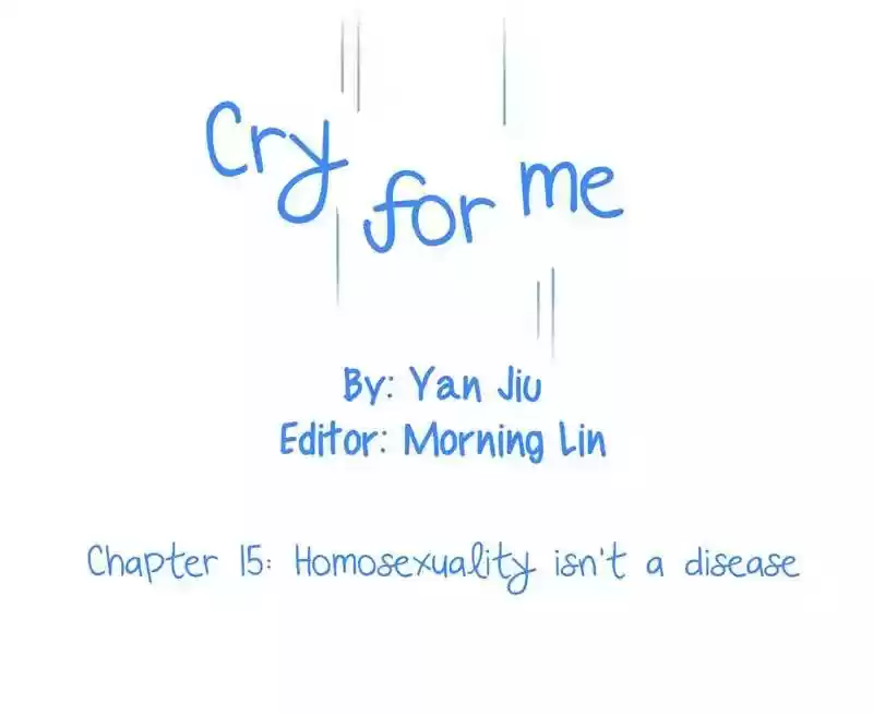 Cry for Me Chapter 15