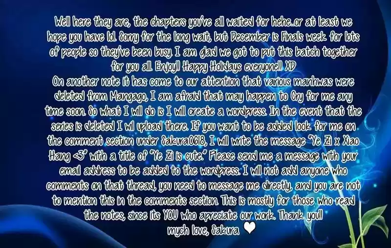 Cry for Me Chapter 54