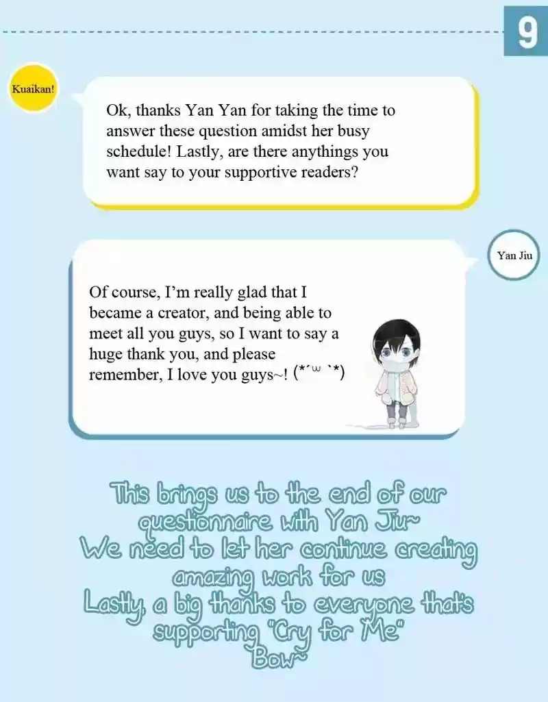 Cry for Me Chapter 64.5