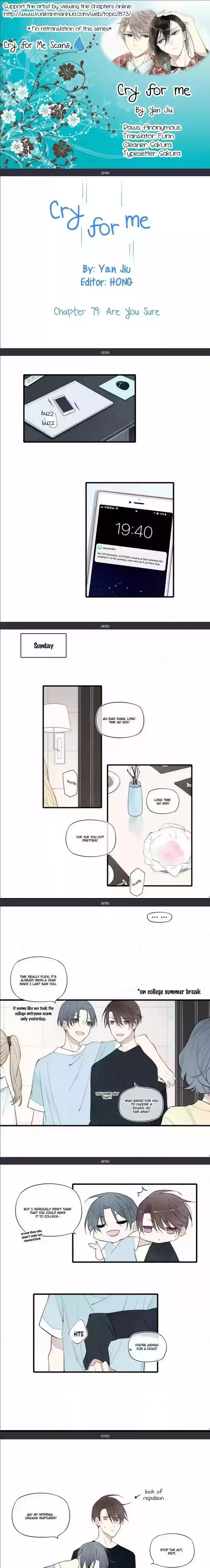 Cry for Me Chapter 79