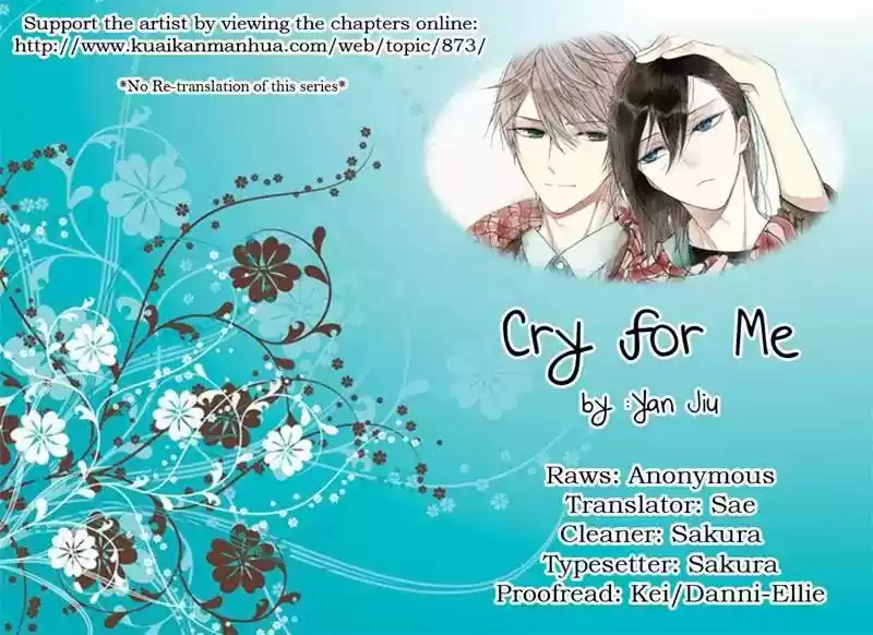 Cry for Me Chapter 9