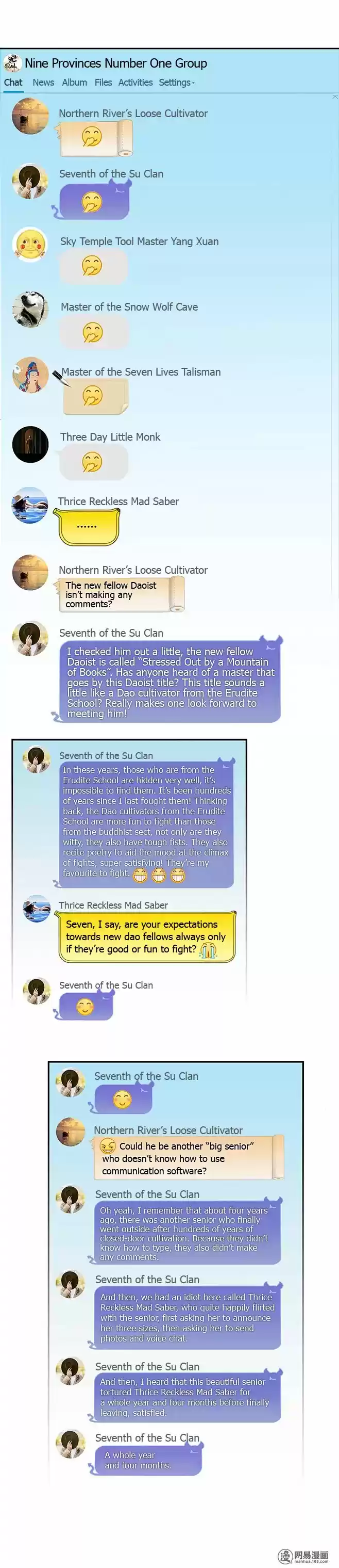 Cultivation Chat Group 1.1