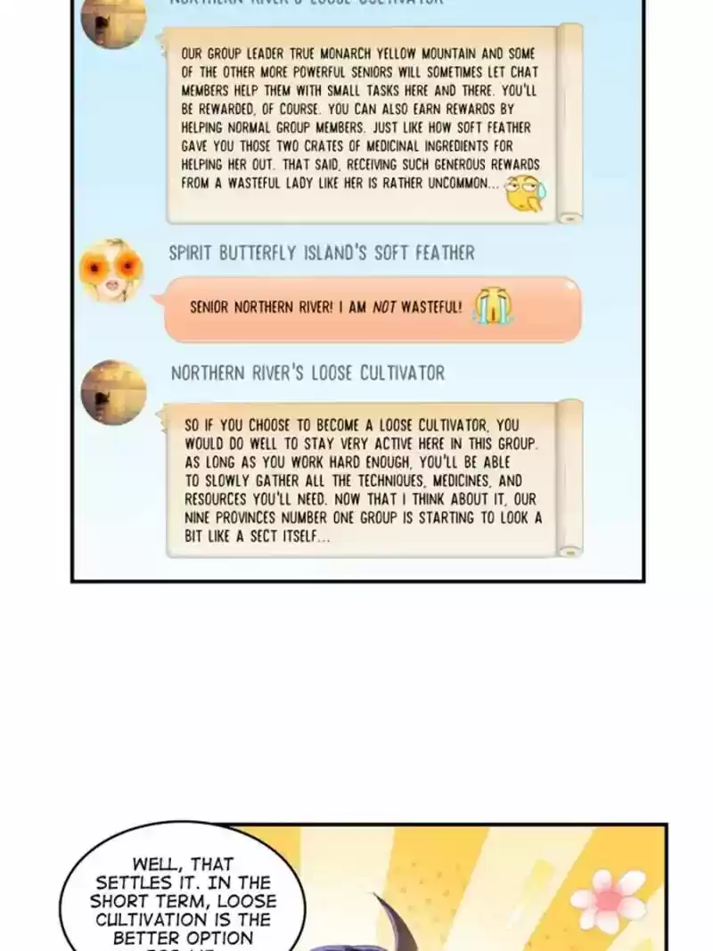 Cultivation Chat Group 18