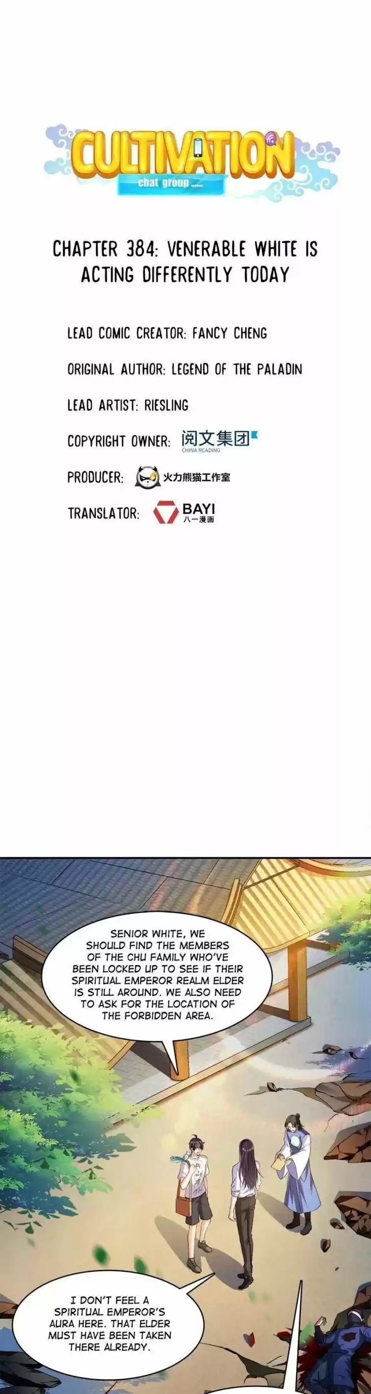 Cultivation Chat Group Ch.384