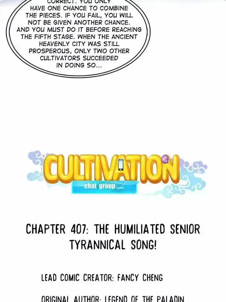 Cultivation Chat Group Ch.407