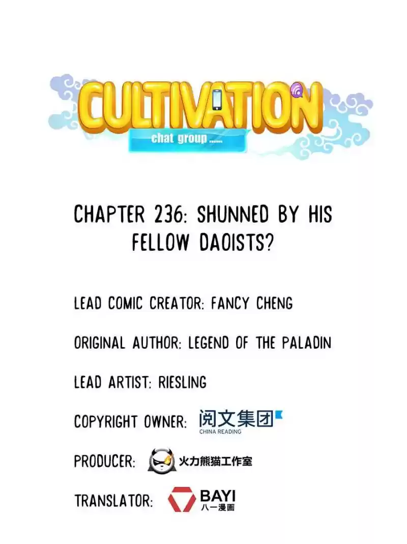 Cultivation Chat Group Chapter 240