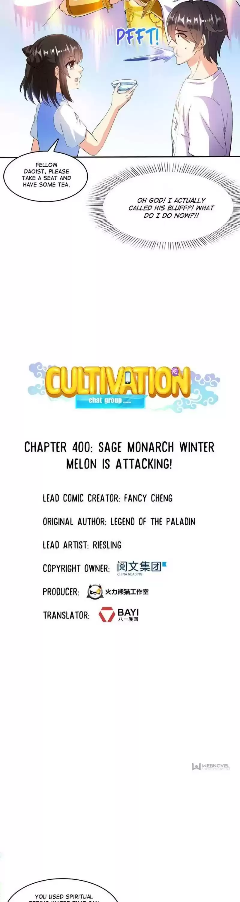 Cultivation Chat Group Chapter 400