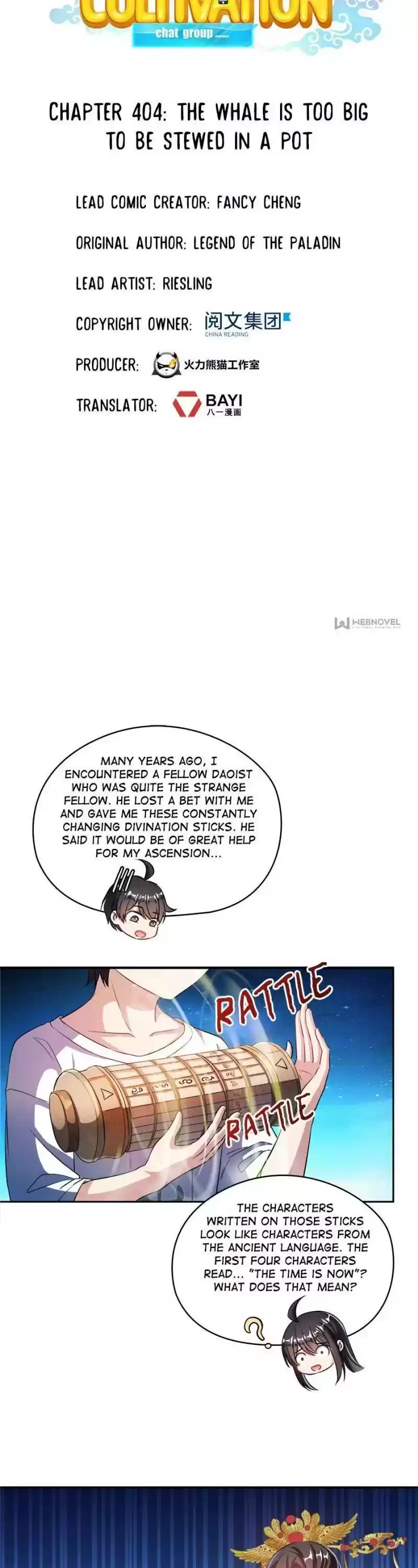 Cultivation Chat Group Chapter 404