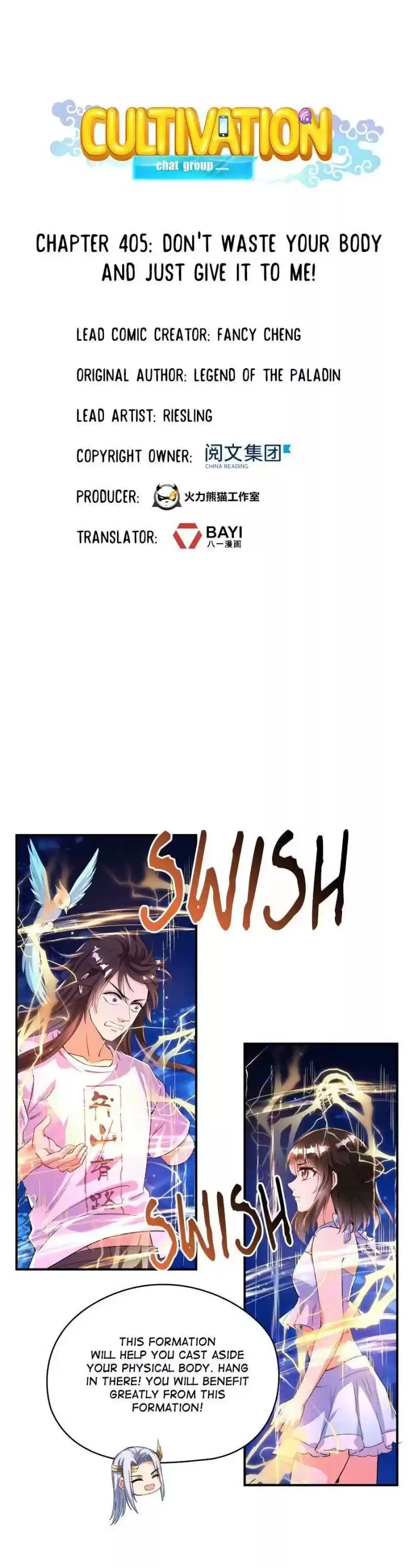 Cultivation Chat Group Chapter 405