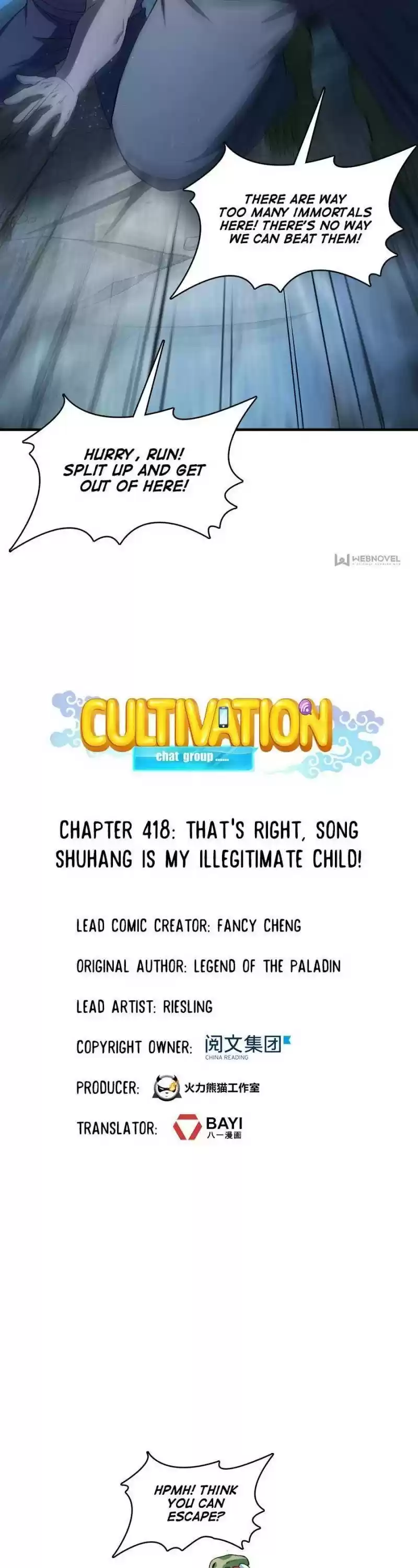 Cultivation Chat Group Chapter 418
