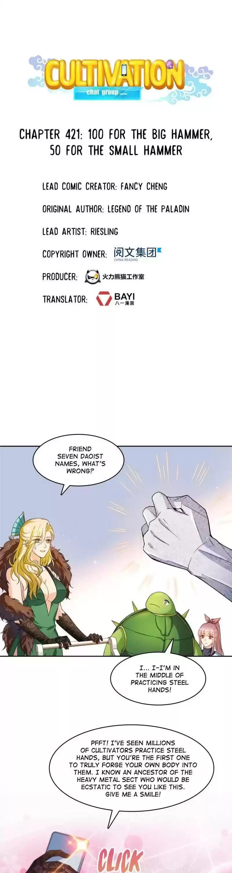 Cultivation Chat Group Chapter 421