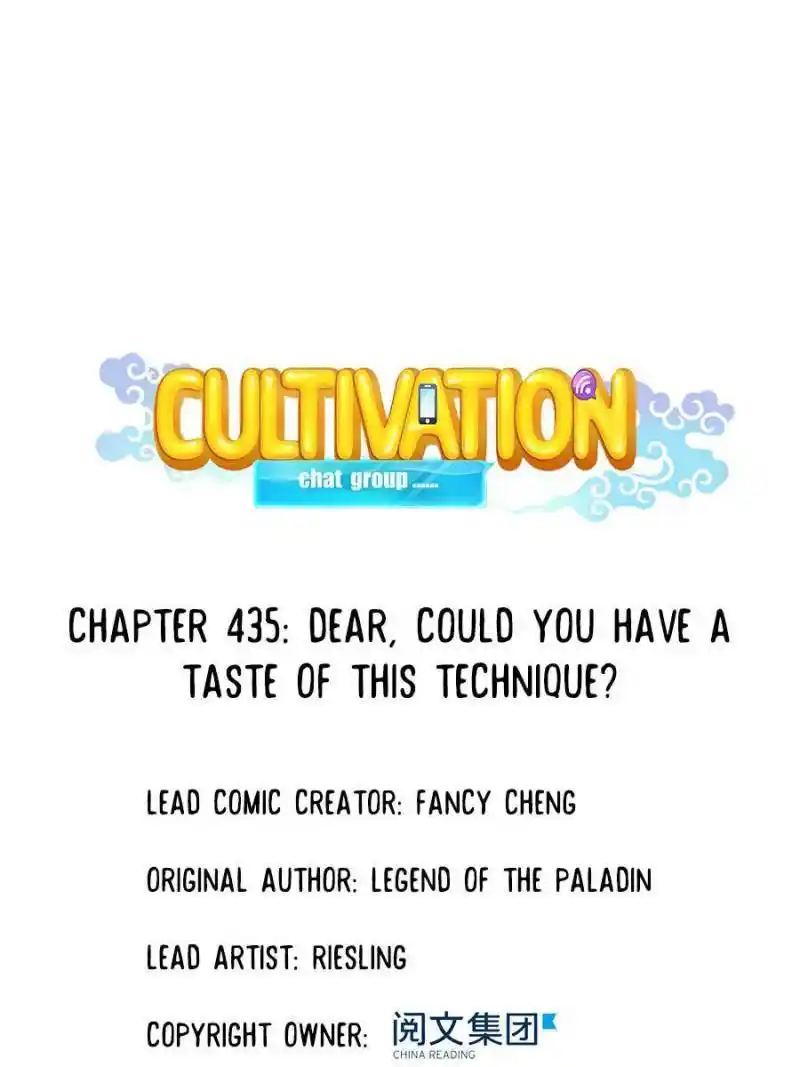 Cultivation Chat Group Chapter 435