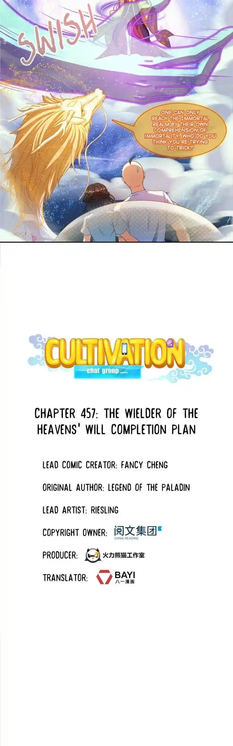 Cultivation Chat Group Chapter 457
