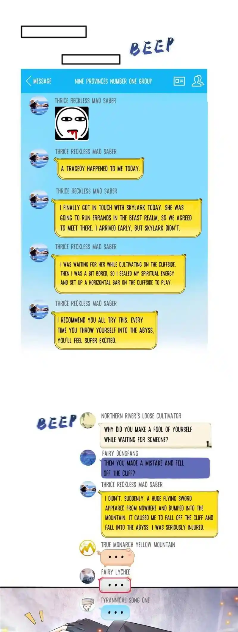 Cultivation Chat Group Chapter 589