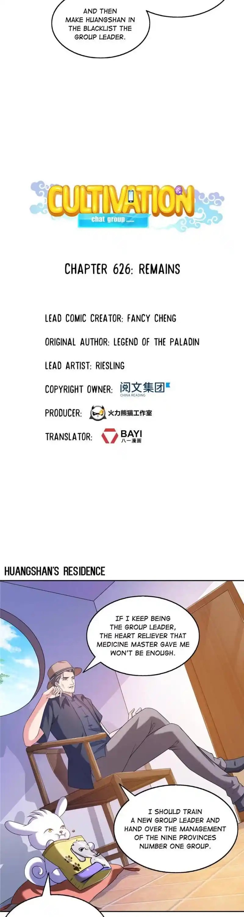 Cultivation Chat Group Chapter 626