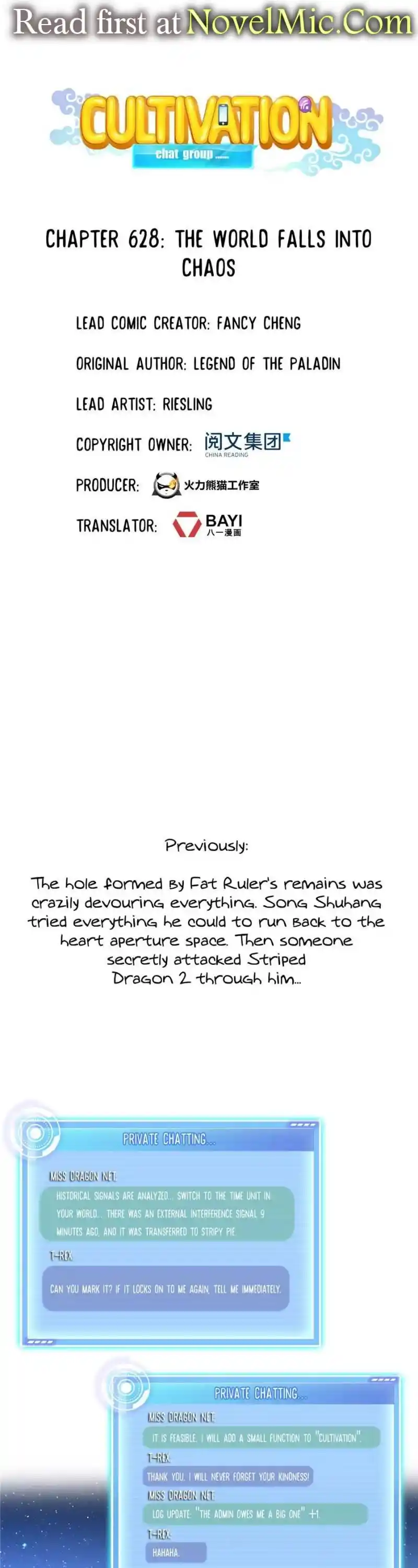 Cultivation Chat Group Chapter 628
